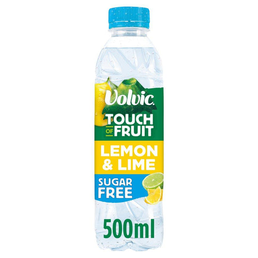 VOLVIC LIME&LEMON SUGAR FREE 12*500ml