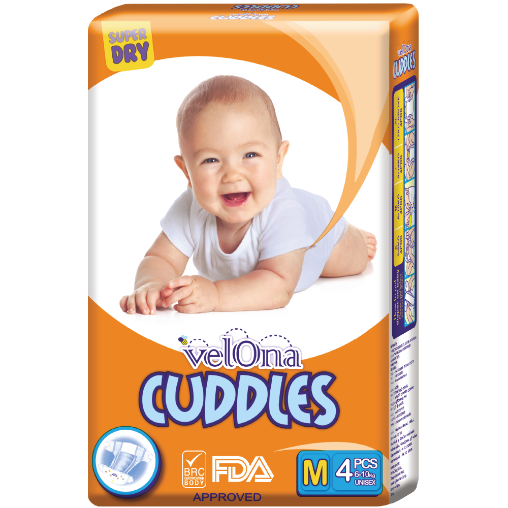 Premium Velona Cuddles Diaper -M 4