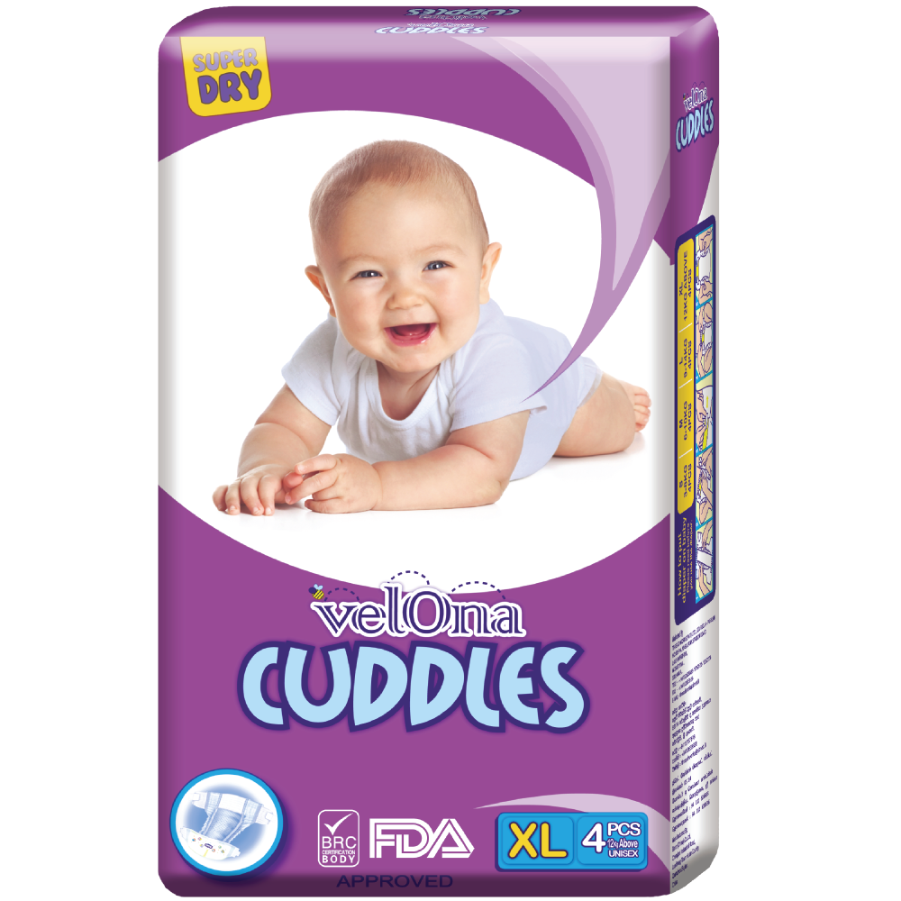Premium Velona Cuddles Diaper -XL 4