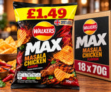 WALKERS MASALA CHICKEN 18*70GMS
