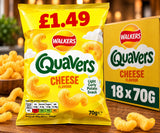 WALKERS QUAVERS CHEESE 18*54GMS