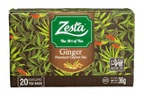 GINGER FLAVOURED BLACK TEA – 20 TEA BAGS