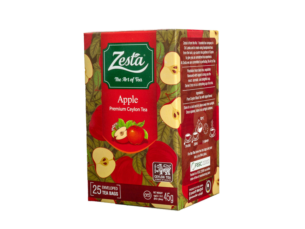 APPLE FLAVOURED BLACK TEA – 25 TEA BAGS