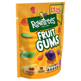 Rowntree's Fruit Gums vegan 120g pouch, £1.25 price-marked pack, front