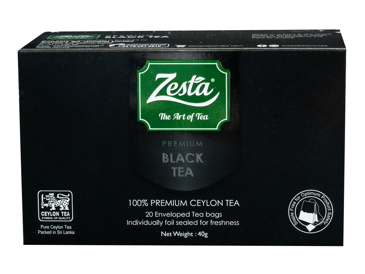 PREMIUM BLACK TEA 20 X 2G - TEA BAGS