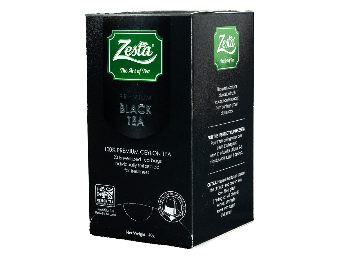 PREMIUM BLACK TEA 20 X 2G - TEA BAGS