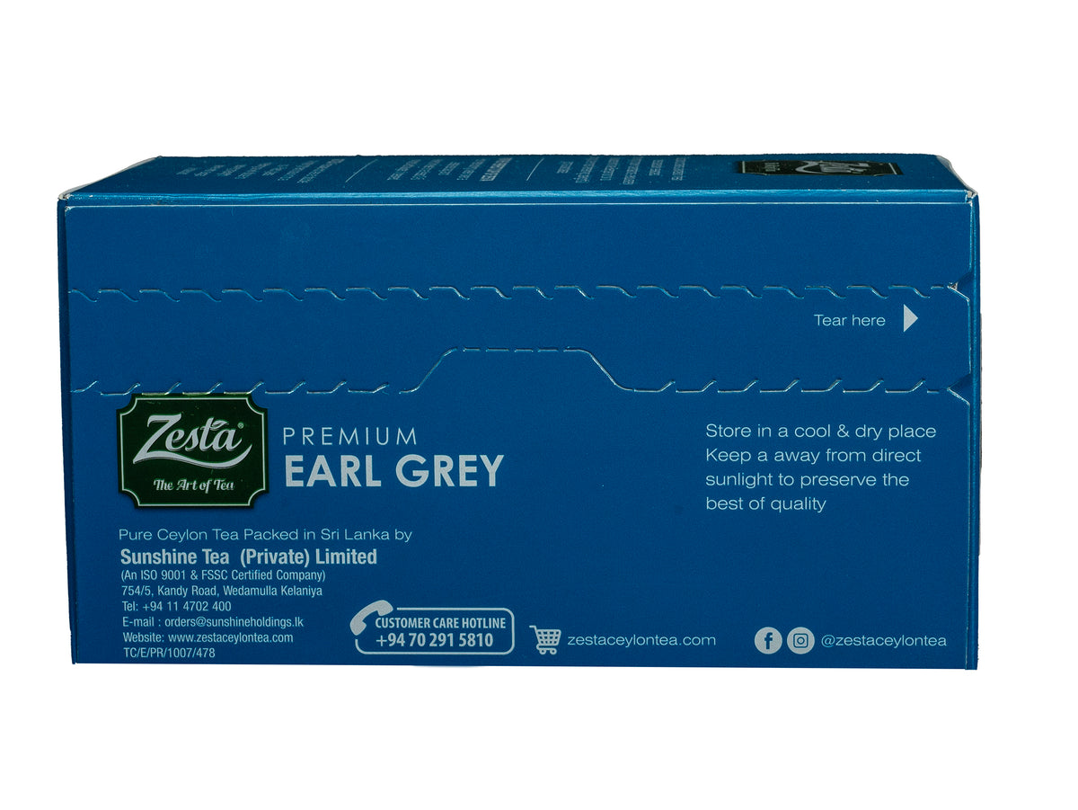PREMIUM EARL GREY 20 X 2G - TEA BAGS