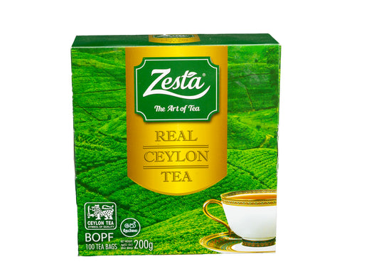 REAL CEYLON TEA - 100 TB - 200G (GREEN BOX)