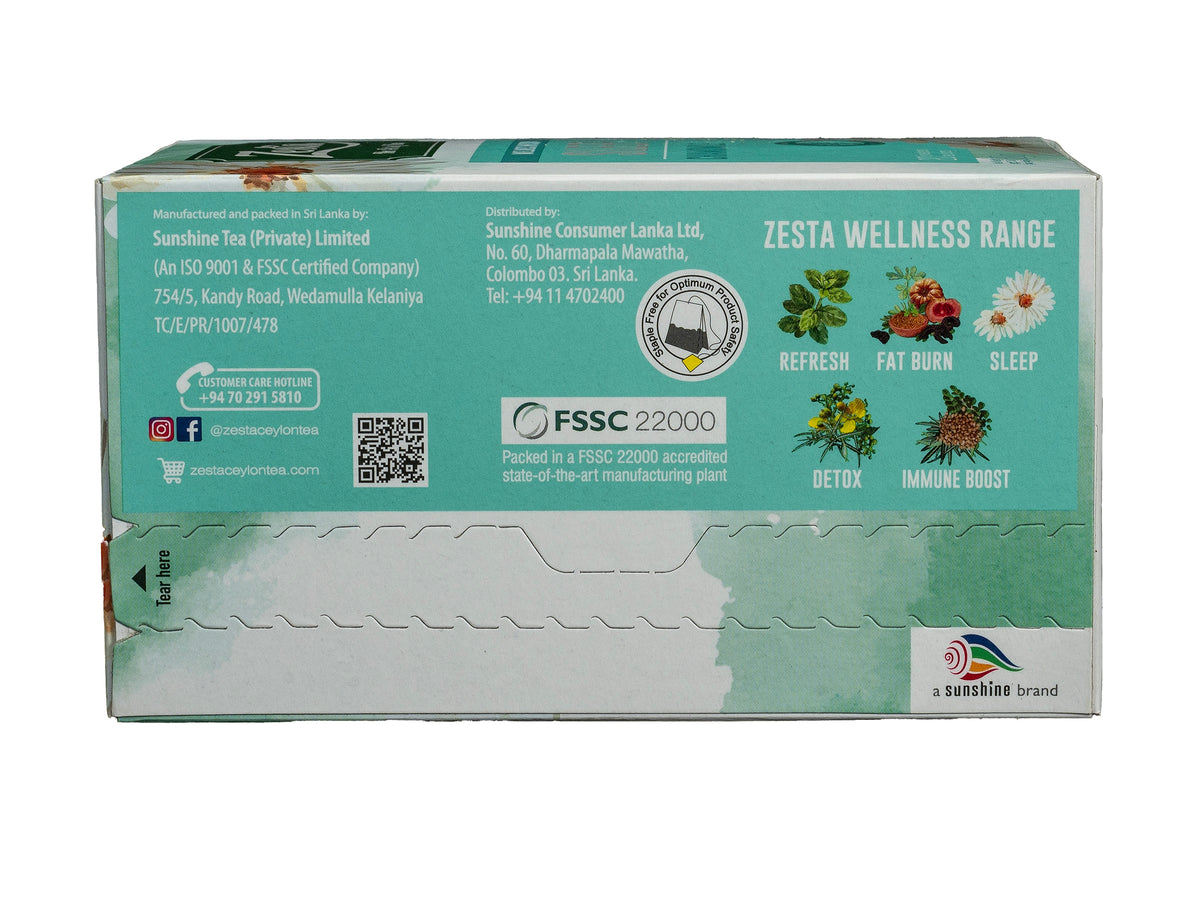 ZESTA WELLNESS INFUSION SLEEP - 20 TEA BAGS