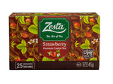 STRAWBERRY FLAVOURED BLACK TEA – 25 TEA BAGS